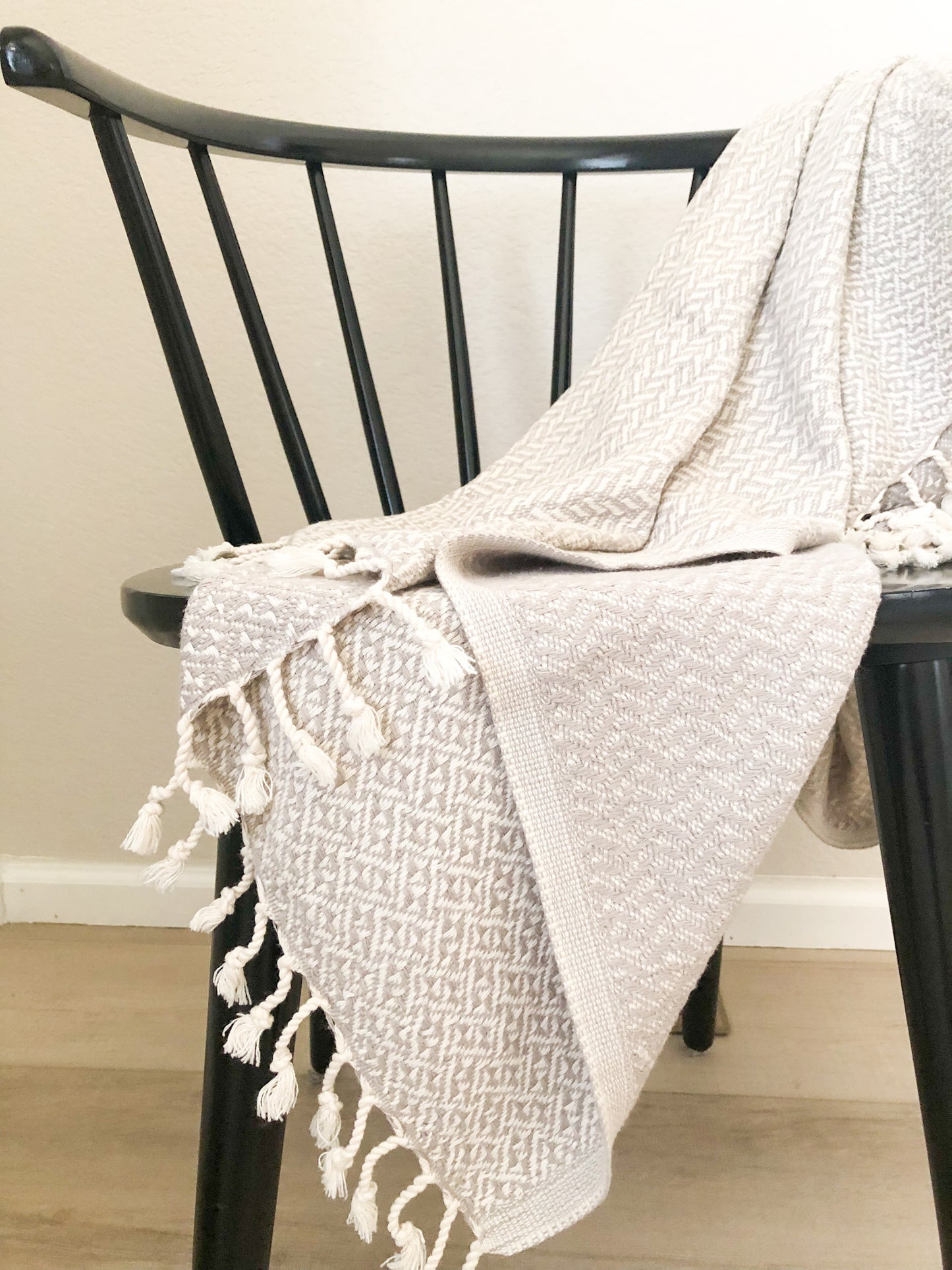 Double sided Woven Throw Blanket