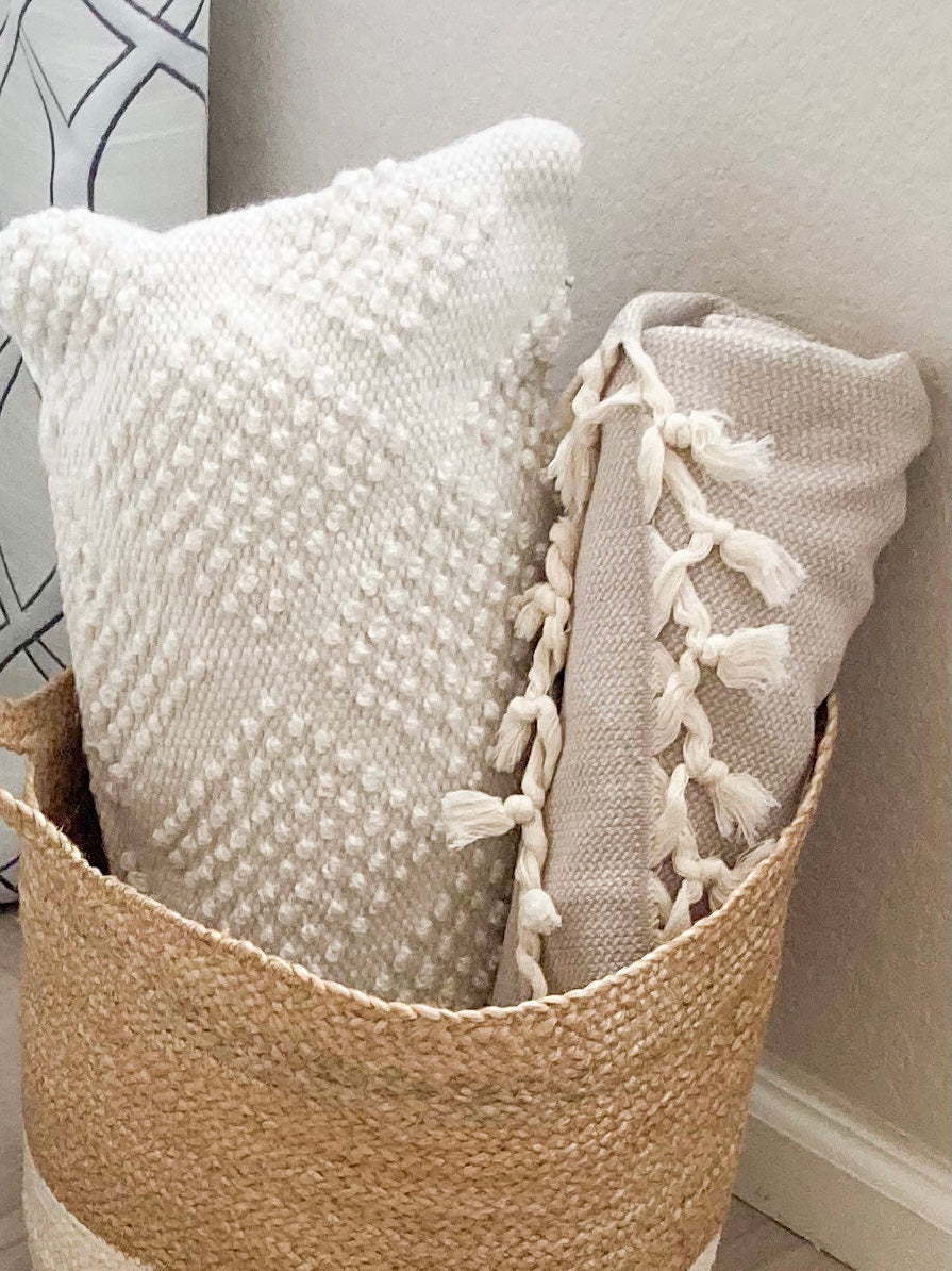 Pebble Woven- Lap Throw