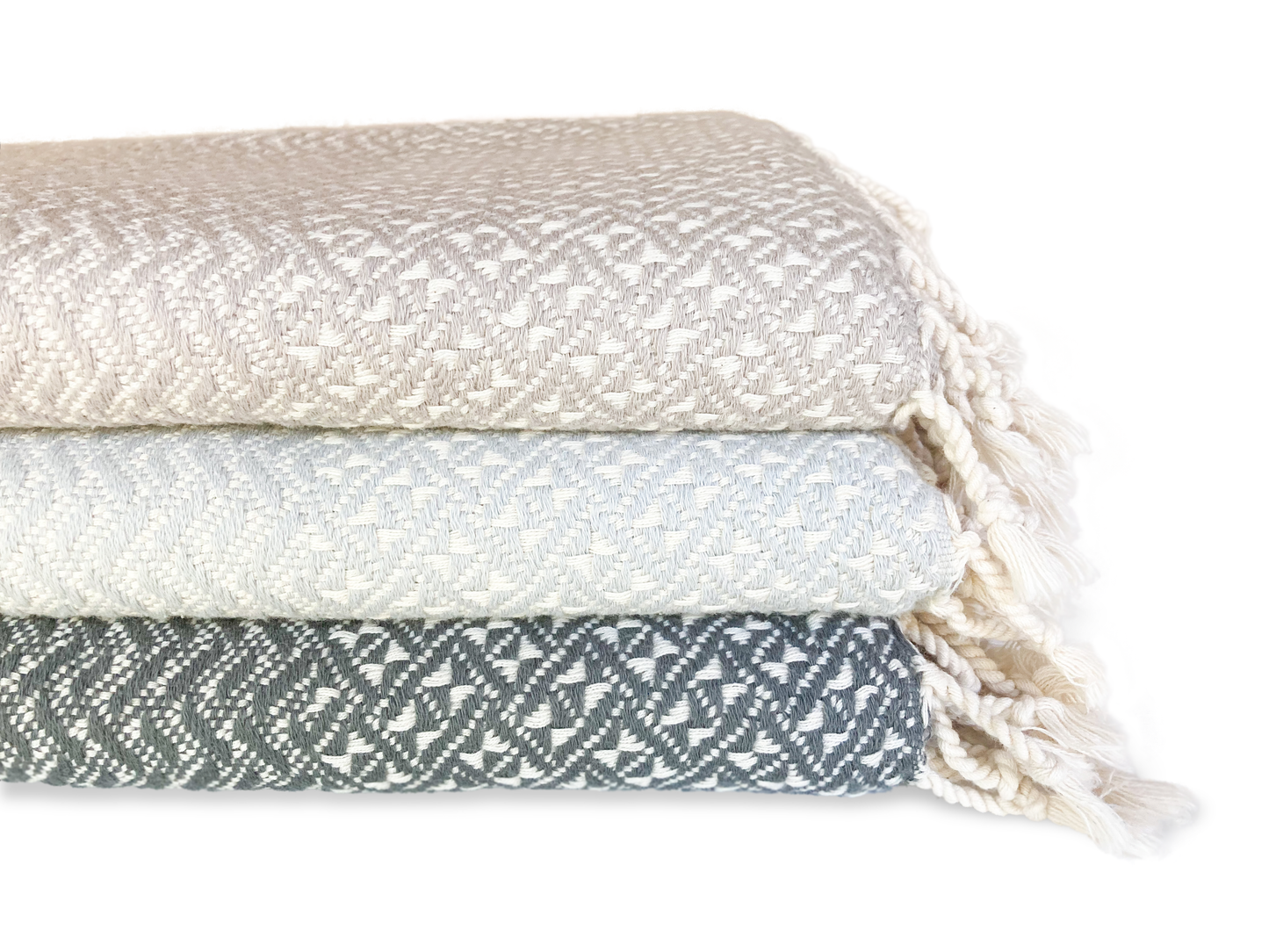 Double sided Woven Throw Blanket