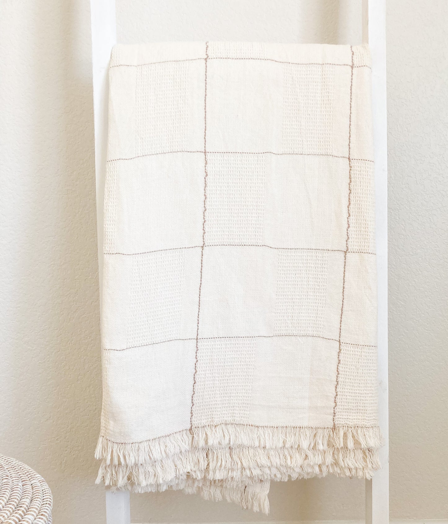 Woven Linen Blanket