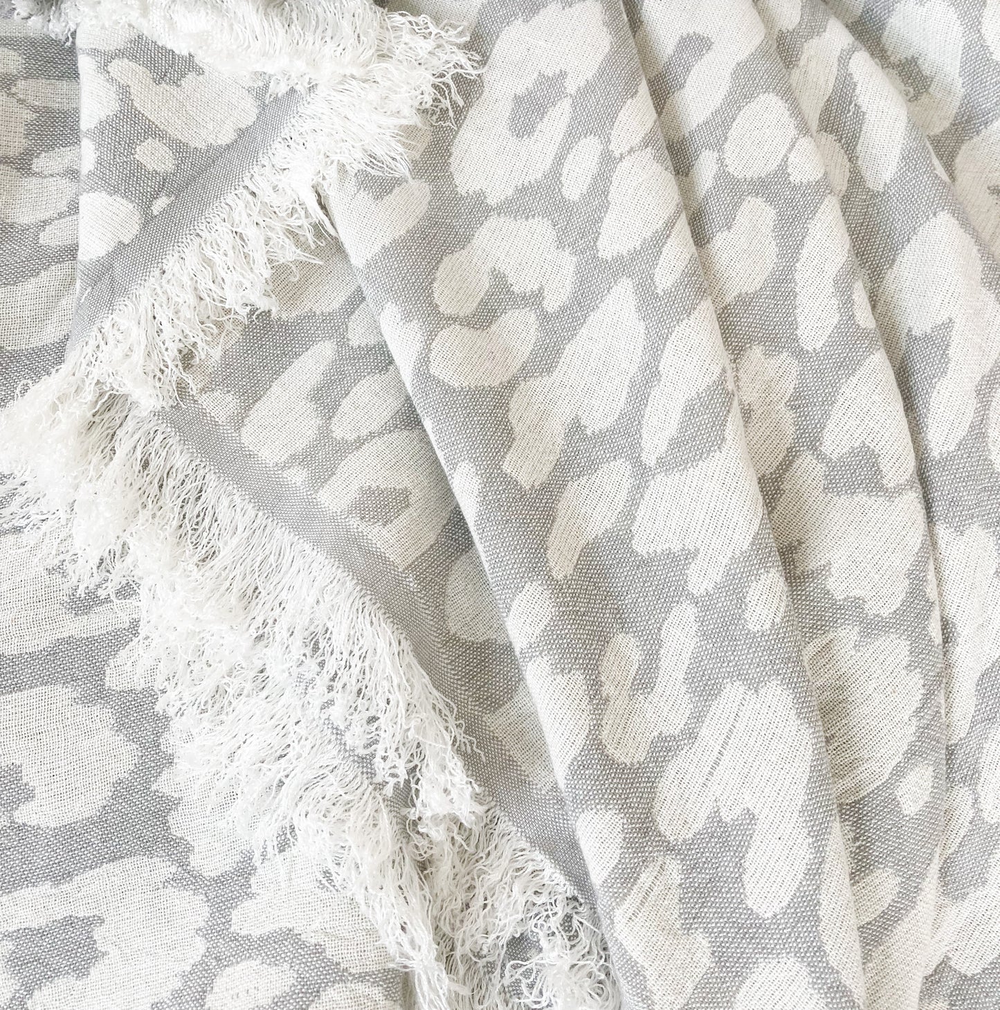 Leopard Print Throw Blanket