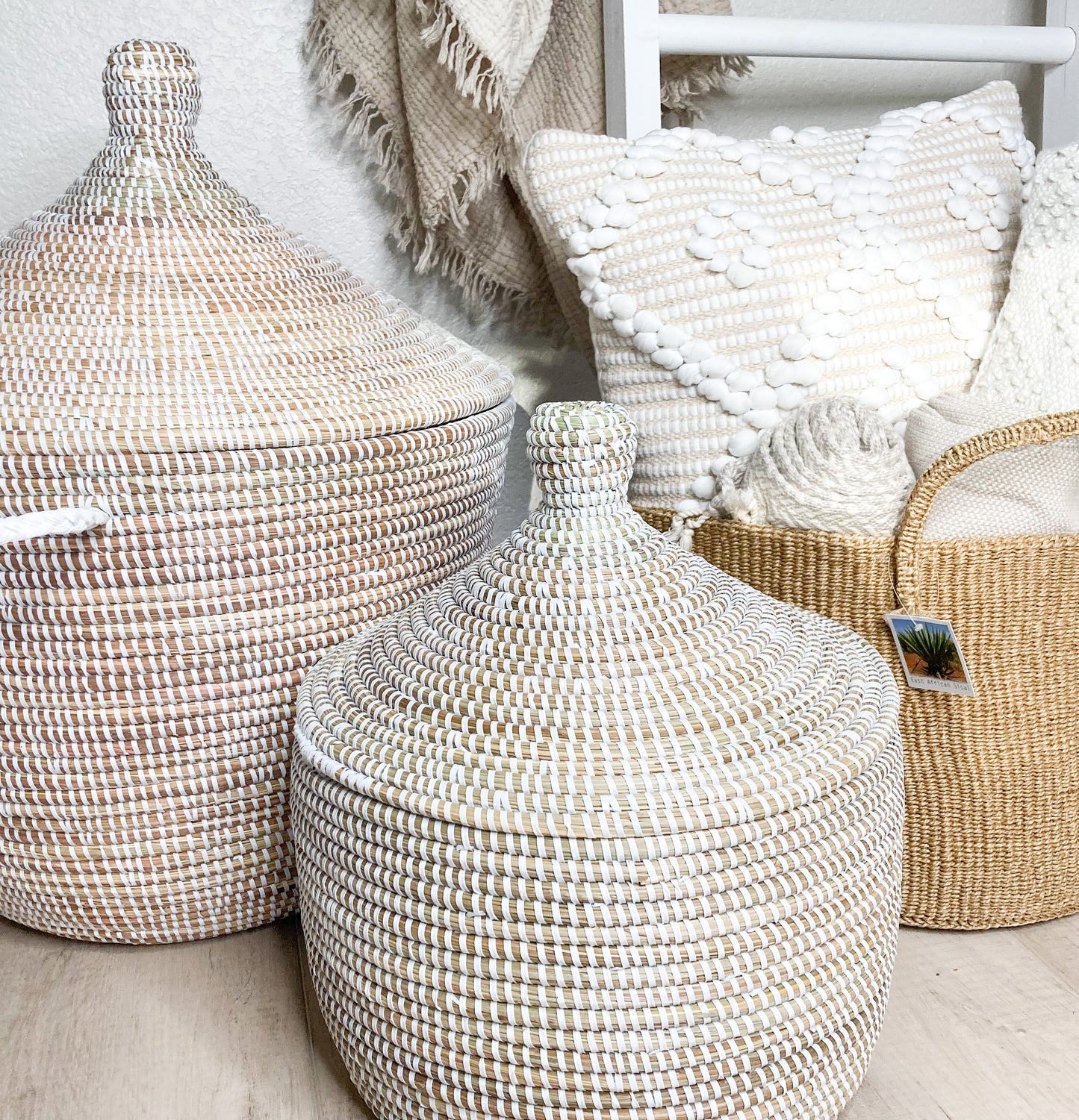 Sisal Floor Basket