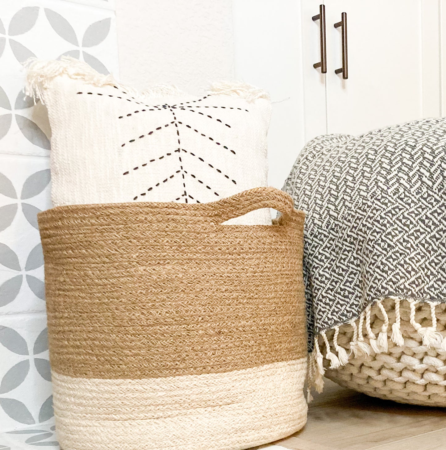 Esme Embroidered Pillow Cover