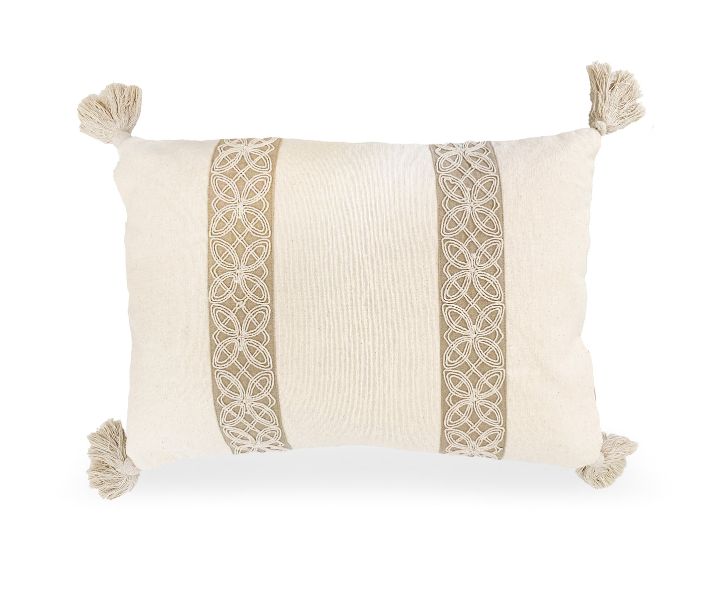 Posie Embroidered Pillow Cover
