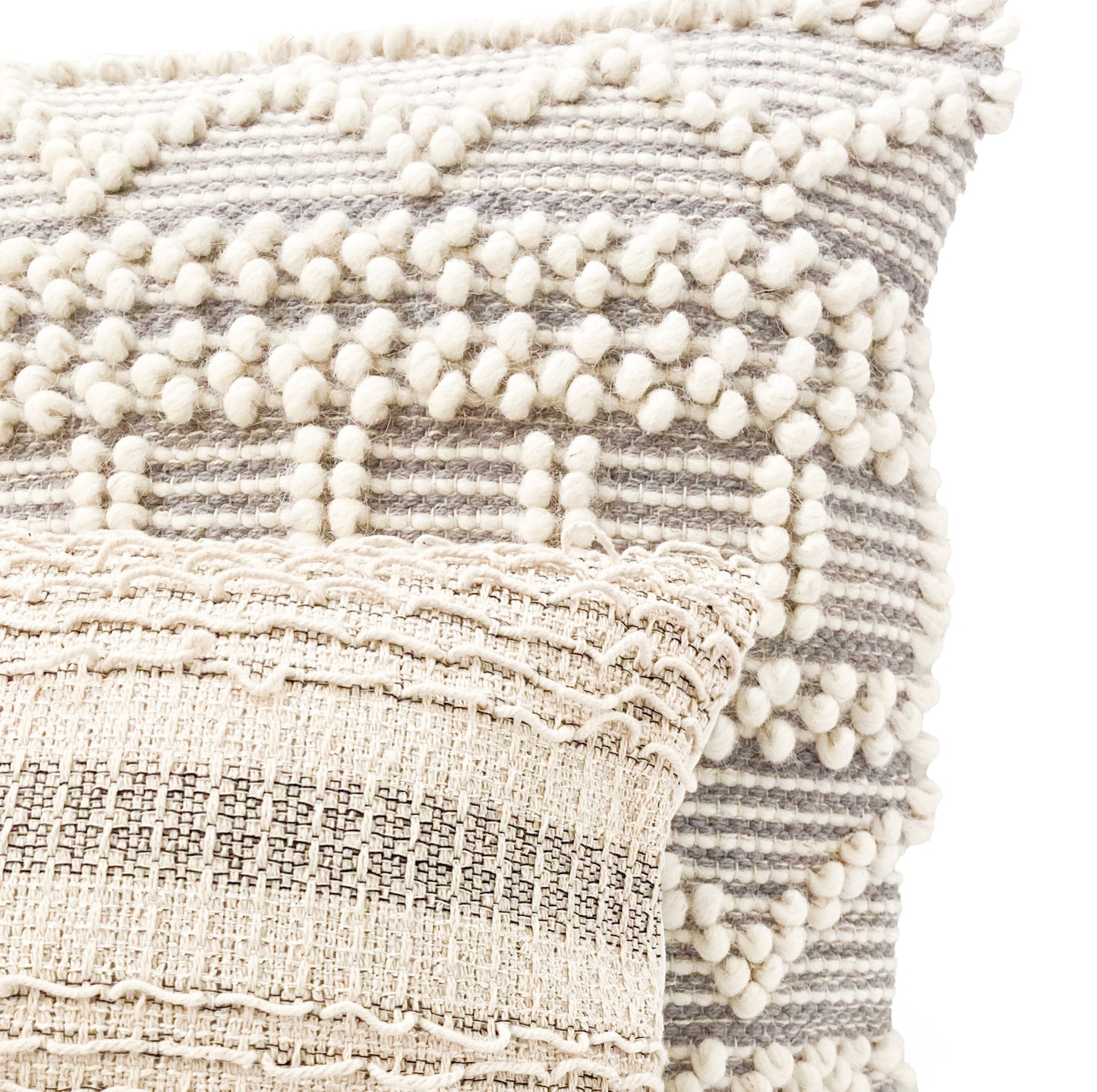 Jolie Tufted Wool Pillow Cover
